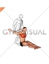 Assisted Seated Chest Stretch