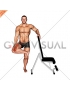 Standing Leg Resting Hip Stretch