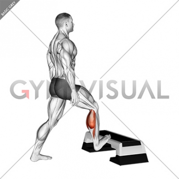 Standing Toe Up Achilles Stretch
