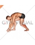 Crouching Heel Back Achilles Stretch