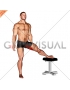 Standing Leg Up Adductor Stretch