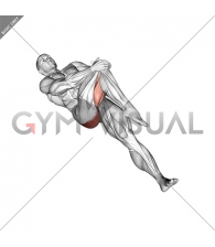 Lying Cross Over Knee Pull Up Stretch