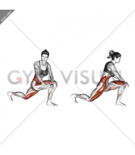 Crossover Kneeling Hip Flexor Stretch