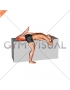 Quadriceps Stretch On Box