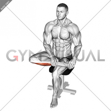 Seated Toe Extensor And Foot Inverter Stretch