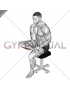 Seated Toe Flexor And Foot Everter Stretch