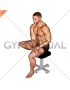 Seated Toe Flexor And Foot Everter Stretch