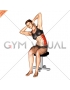 Seated Lower Trunk Lateral Flexor Stretch