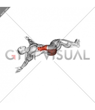 Lying Knee Roll Over Stretch