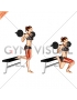 Barbell Single Leg Split Squat (female)