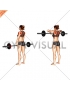 Barbell Upright Row (female)