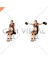 Dumbbell Seated Lateral Raise (female)