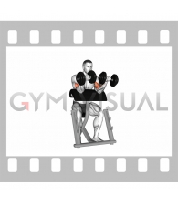 Dumbbell Zottman Preacher Curl