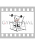 Barbell Seated Military Press (inside squat cage)