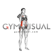 Kettlebell Bent Press (female)