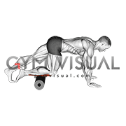 Roll Anterior Calf Foam Rolling