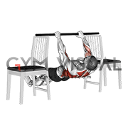 Inverted Row between Chairs