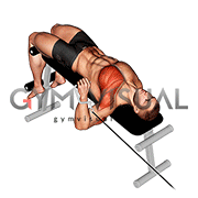 Cable Decline One Arm Press