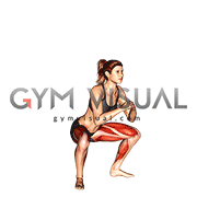 Squat side kick
