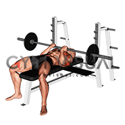 Barbell Reverse Close-grip Bench Press