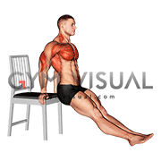 Dip on Floor with Chair