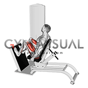 Lever Seated Horizontal Leg Press