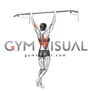 Wide Grip Pull-Up (female)