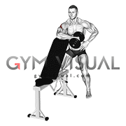 Dumbbell Bench Supported External Rotation