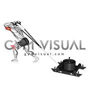 Power Sled Triceps Extension (male)