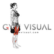 Kettlebell Forward Lunge (female)