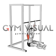Seated Pull up (legs elevated)