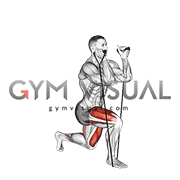 Band Split Squat