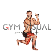 Band Split Squat