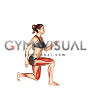 Lunge with Leg Lift (female)
