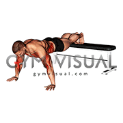 Decline Shoulder Tap