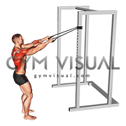 Band Narrow Grip High Row (VERSION 2)