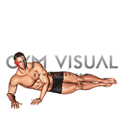 Side Lying Scissors (male)