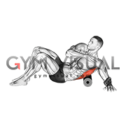 Roll Lower Back (Side) Lying on Floor