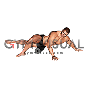 Roll Quadriceps (Vastus Lateralis) Lying on Floor