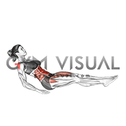 Seated In Out Leg Raise on Floor (female)