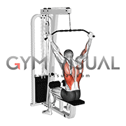 Cable Wide Grip Behind Neck Pulldown