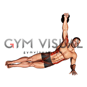Kettlebell Side Plank (male)