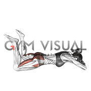 Lying Frog Kick (female)