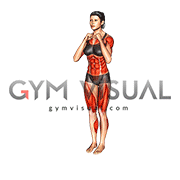 Punch Step Forward (female)