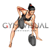 Bottle Weighted Gorilla Row (female)
