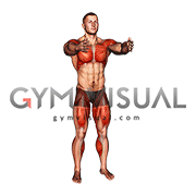 Front Leg Lift Under Knee Tap (male)