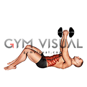 Dumbbell Straight Arm Crunch (VERSION 2)