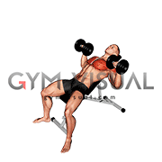 Dumbbell Incline Twist Press