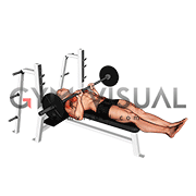 Barbell Close Grip Larsen Press (male)