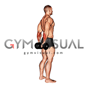 Dumbbell Standing Back Wrist Curl